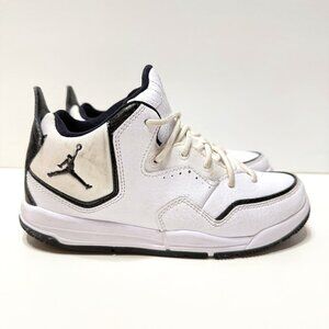 Jordan Courtside 23 White Black-Black Boys Sneakers 1.5Y